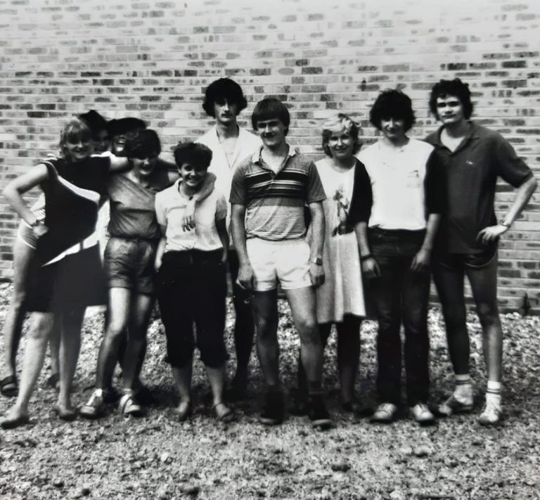 Centre aéré à Longpré les Corps Saints, vers 1980.