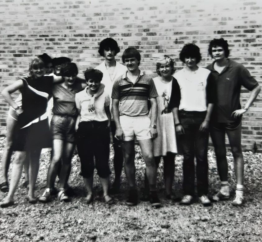 Centre aéré à Longpré les Corps Saints, vers 1980.