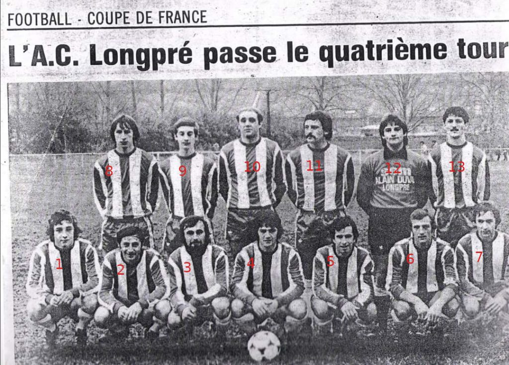 L'AC LongprÃ© passe le quatriÃ¨me tour, numÃ©rotÃ©.