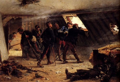 Neuville_Alphonse, Ã©pisode la guerre de 1870.