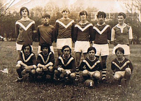 Equipe Cadets LongprÃ© 1969/1970.