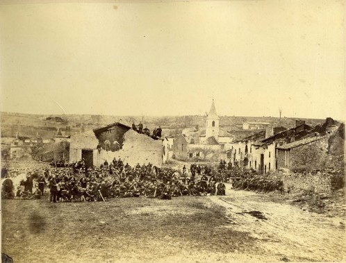 Ville occupÃ©e par les Prussiens.