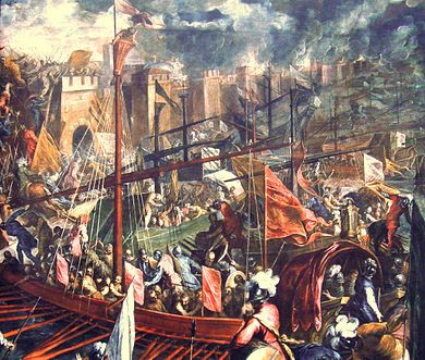 Prise de Constantinople en 1204 - de Palma Lejeune