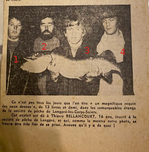 La vie de pÃªcheurs Ã  LongprÃ© les Corps Saints, numÃ©rotÃ©.
