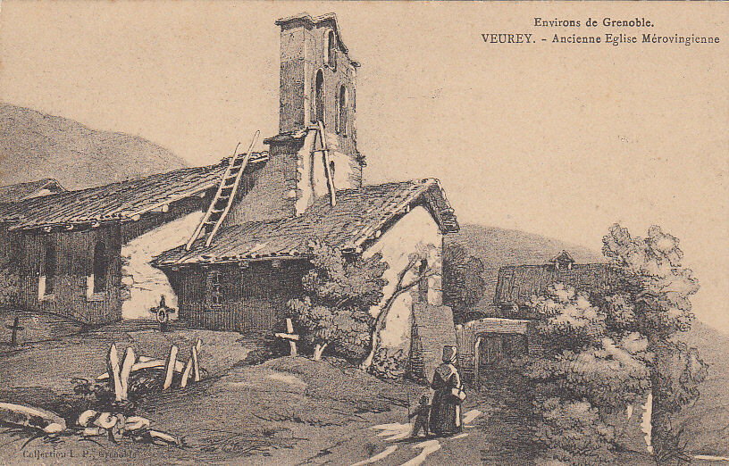 Exemple d'église mérovingienne.