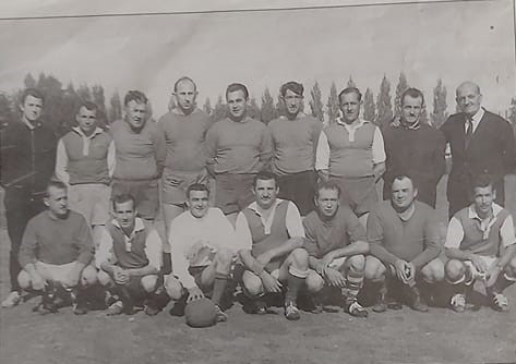 Les vétérans de Longpré en 1967.