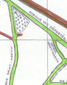 Quartier Saint Martin à Longpré les Corps Saints.