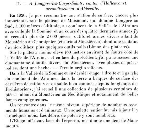 Un témoignage d'une personne inconnue et d'un livre inconnue.