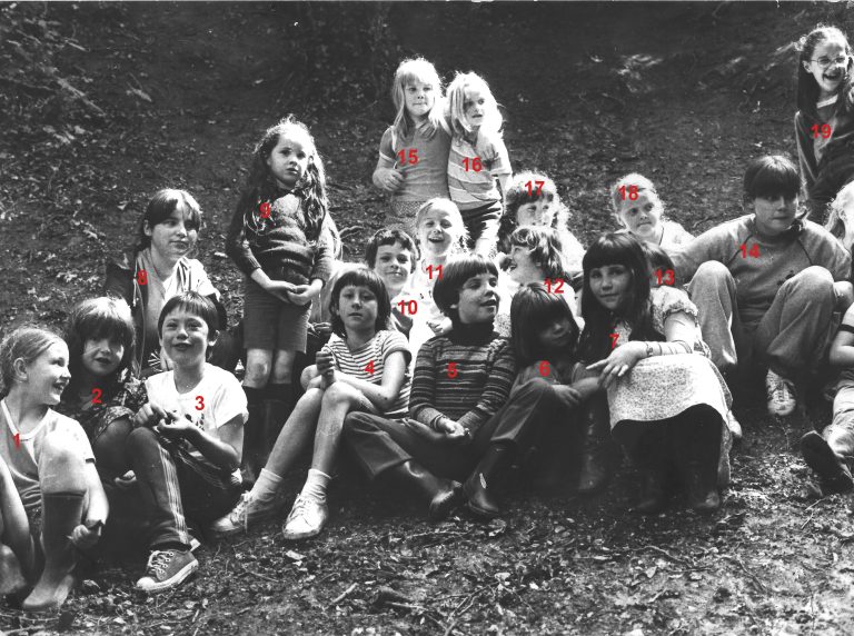 Centre aÃ©rÃ© en 1977 Ã  LongprÃ©, numÃ©rotÃ©.