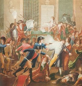 Arrestation de Roberspierre.