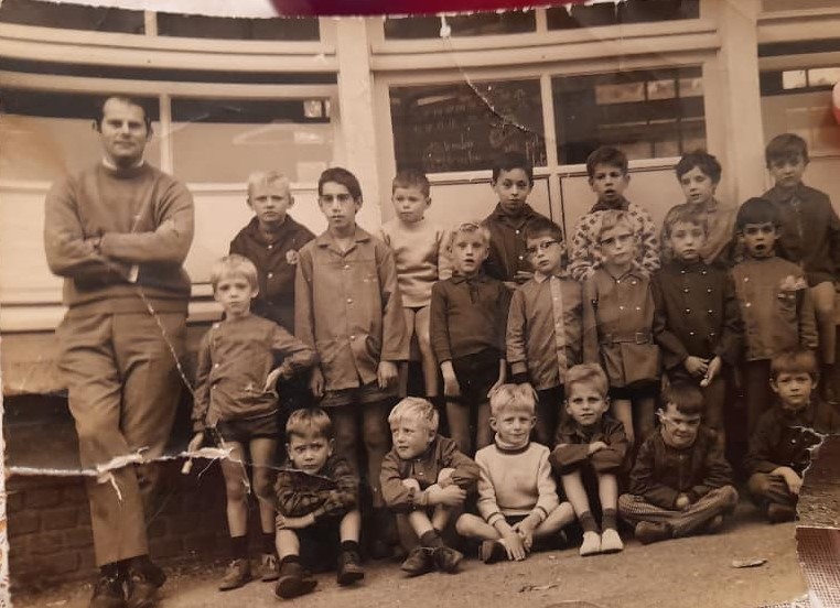 Photo de classe CE1, 1970-1971