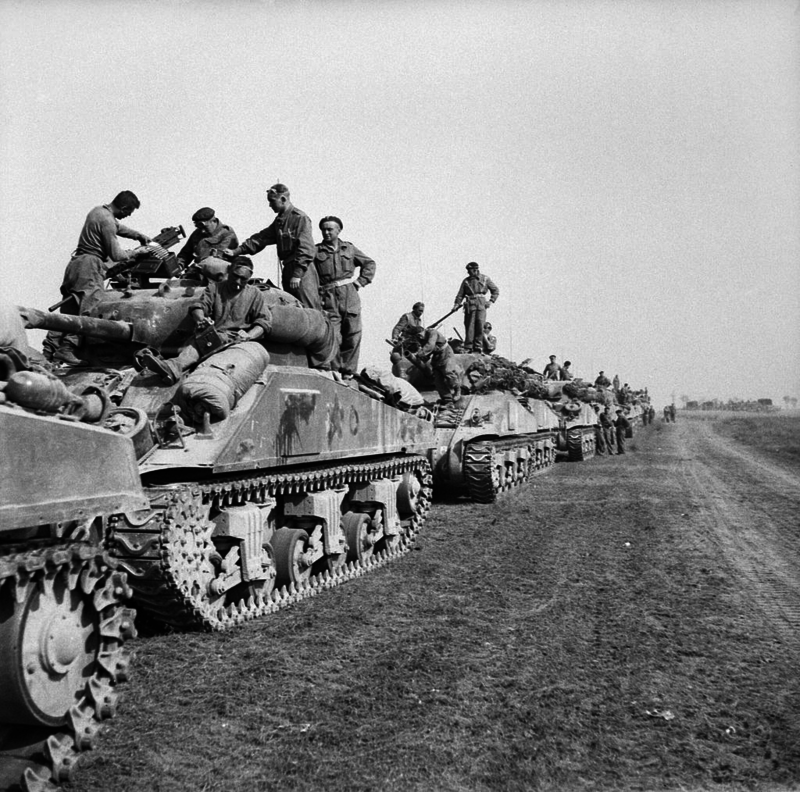 Photos du 7éme Armoured Division.