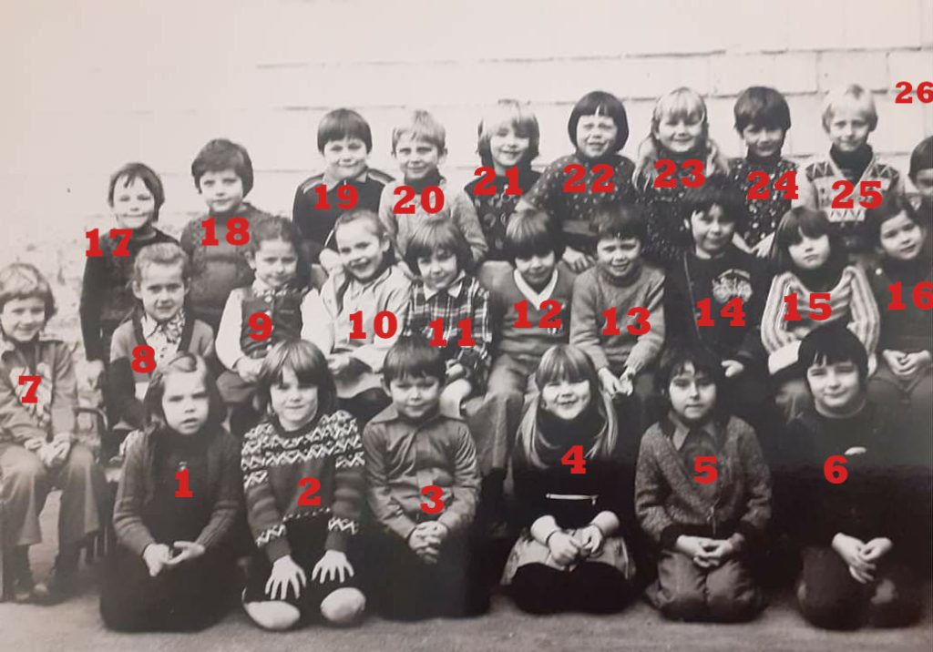École en quelle année et quelle classe ?