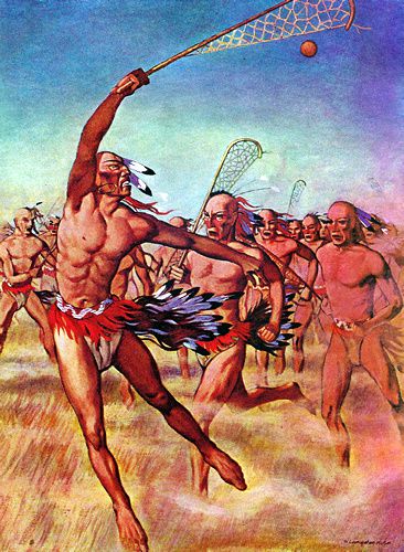 Jeux de crosse Iroquoise