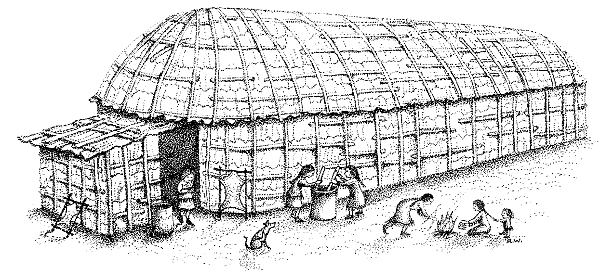 Hutte familiale Oneidas