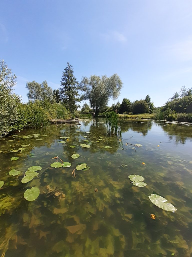 L'embarcadÃ¨re au marais de LongprÃ©nles Corps Saints